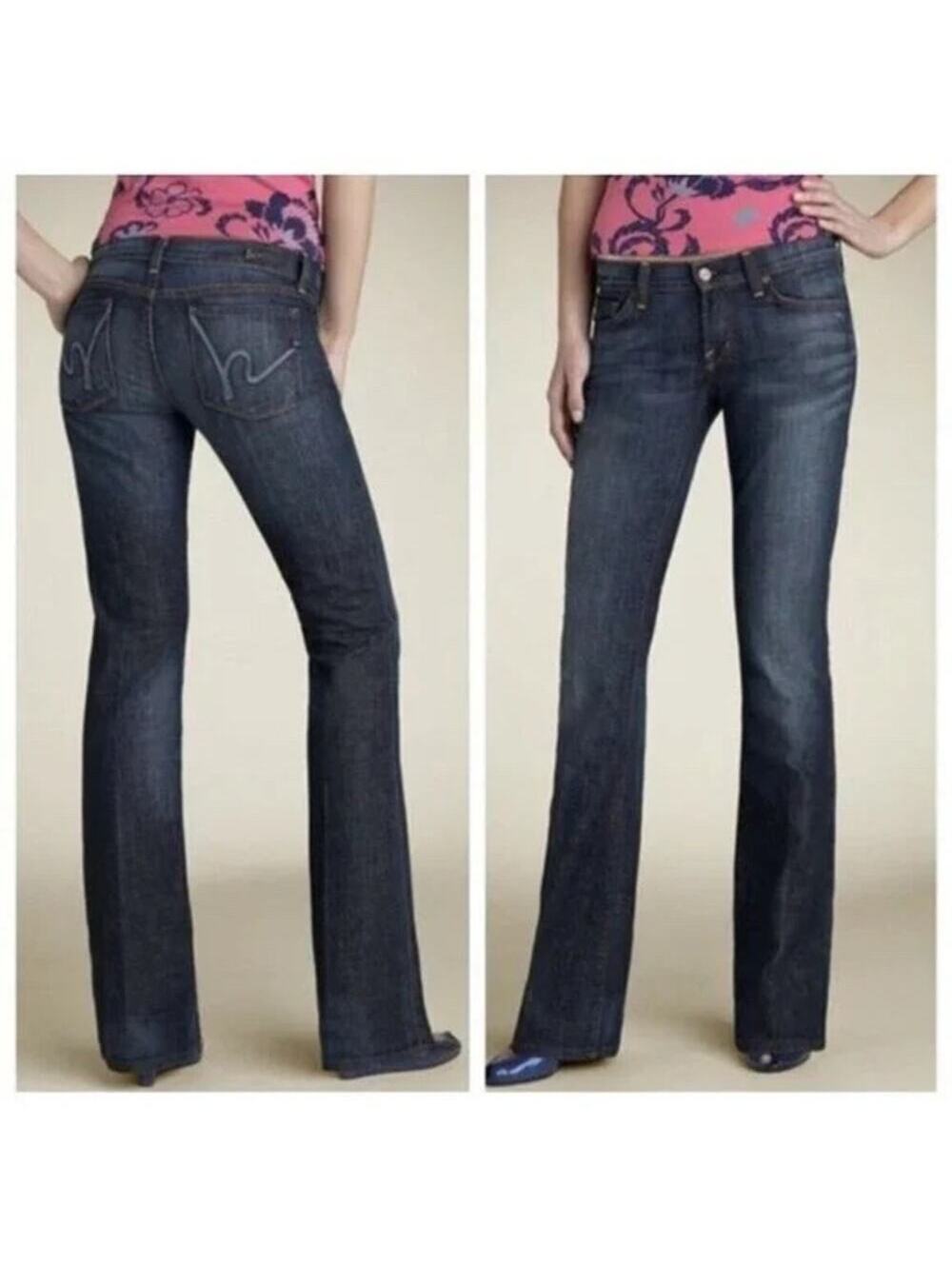 Citizens Of Humanity EUC Women's Dark Wash Margo #085 Low Waist Bootcut Jeans 29